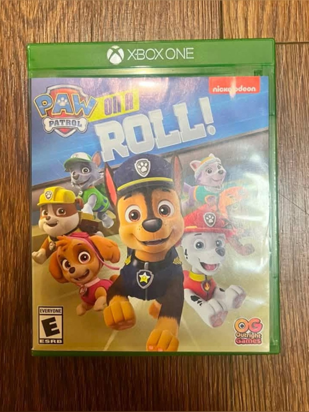 Xbox One PAW Patrol On a Roll! Video Game - Colorful Paw Patrol Cover